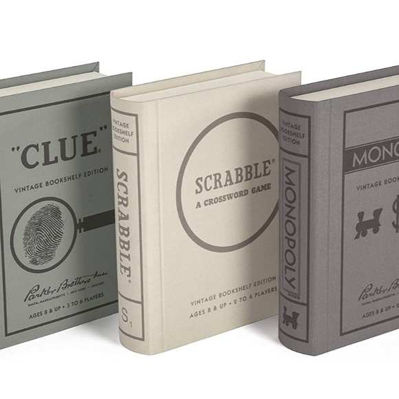 Games Vintage Bookshelf Collection Monopoly Game Only Poshmark